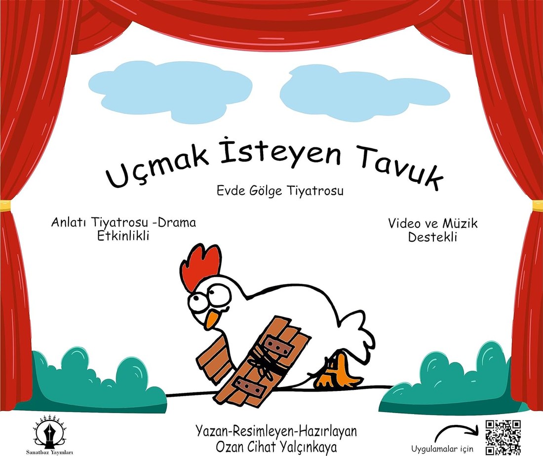 Uçmak İsteyen Tavuk kitap kapağı